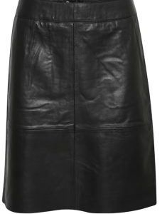 culture-naisten-hame-cuberta-leather-skirt-black-1