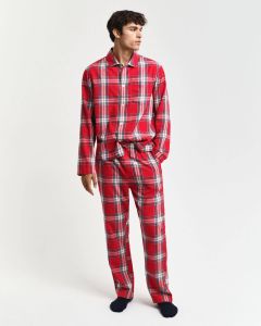 gant-miesten-pyjamahousut-flannel-pant-punainen-ruutu-1