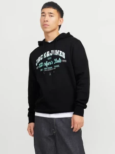 jack-and-jones-miesten-huppari-jjelogo-sweat-hoodie-noos-black-1