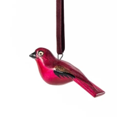 mifuko-koriste-wooden-ornament-firefinch-1