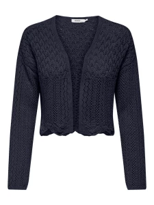 only-naisten-neuletakki-onlnola-7-8-life-open-cardigan-knt-noos-tummansininen-1