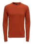only-and-sons-miesten-neule-phil-structure-knit-poltettu-oranssi-3
