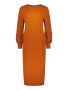 uhana-naisten-mekko-dreamworld-knit-dress-oranssi-3