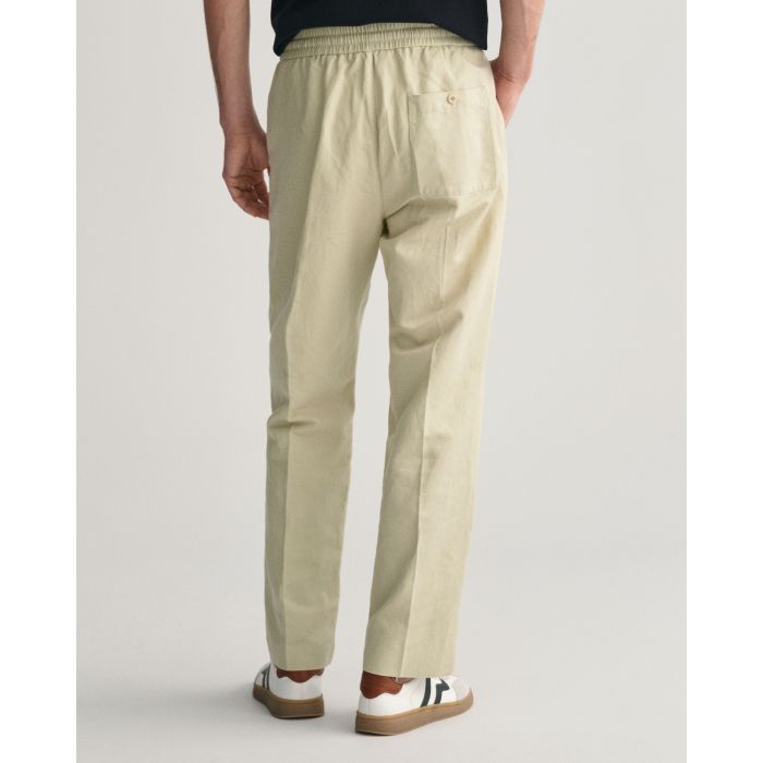 gant-miesten-housut-cotton-linen-trouser-beige-2