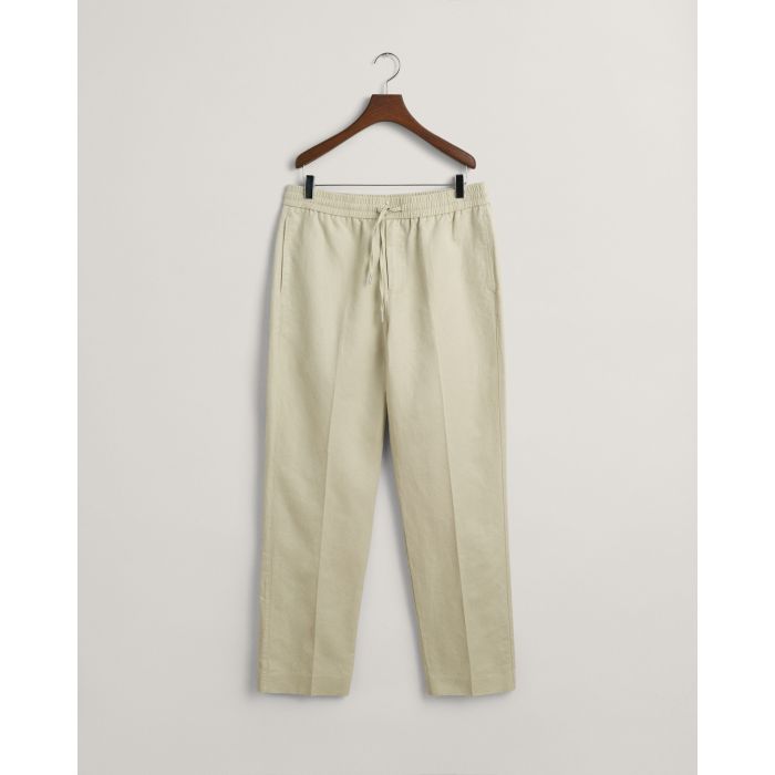 gant-miesten-housut-cotton-linen-trouser-beige-5