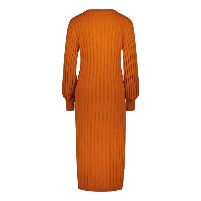 uhana-naisten-mekko-dreamworld-knit-dress-oranssi-4