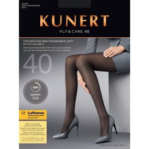 Kunert  Sukkahousut, Fly&Care 40 Musta