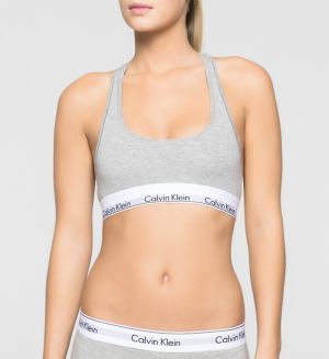 Calvin Klein Toppi, Bralette Vaaleanharmaa