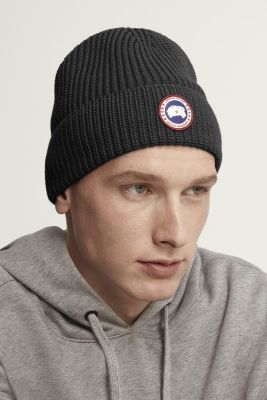 Canada Goose Miesten Pipo, RIB TOQUE Musta