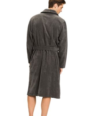 Tommy Hilfiger, Miesten Kylpytakki, Icon Bathrobe Nos  Tummanharmaa