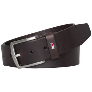 Tommy Hilfiger  Nahkavyö, Denton Belt Tummanruskea