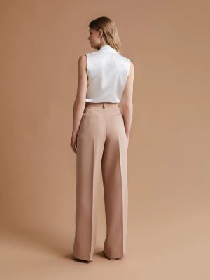 Andiata naisten housut, GYTTA TROUSERS Beige