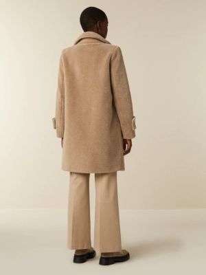 Beaumont takki, TEDDIE COAT 92CM Vaalea Beige