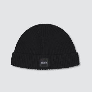 Billebeino miesten pipo, LOW WOOL BEANIE Musta