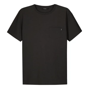 Billebeino Miesten T-Paita, SLUB POCKET T-SHIRT Musta