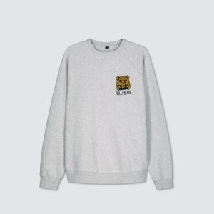 Billebeino x Karhu Miesten Collegepaita, BILLEBEINO X KARHU SWEATSHIRT ORGANIC Keskiharmaa