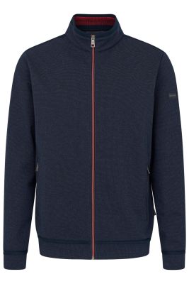 Bugatti Miesten Collegetakki, FULL ZIP SWEATSHIRT Tummansininen