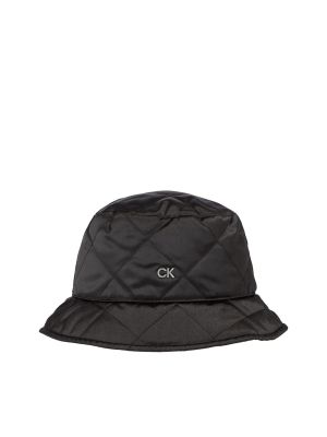 Calvin Klein Accessories Naisten Kalastajahattu, DIAMOND QUILT BUCKET HAT Musta