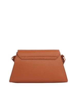 Calvin Klein Accessories Naisten Käsilaukku, DAILY DRESSED CROSSBODY W/FLAP Konjakinruskea