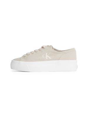 Calvin Klein Accessories naisten kengät, VULC FLATFORM LOW CV MG Vaalea Beige