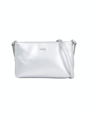 Calvin Klein Accessories naisten laukku,CK MUST CROSSBODY MD  Hopeanharmaa