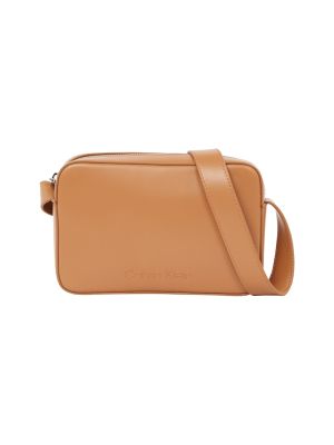 Calvin Klein Accessories Naisten Laukku, EMBOSSED LOGO CAMERA BAG Kameli