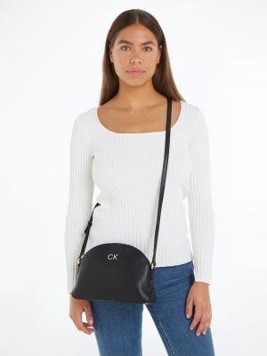 Calvin Klein Accessories Naisten Laukku, RE-LOCK SEASONAL CROSSBODY Musta