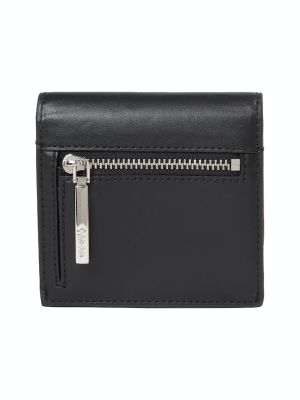 Calvin Klein Accessories Naisten Lompakko, CK LINEAR SM TRIFOLD Musta