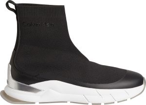 Calvin Klein Accessories Naisten Sukkavartiset Tennarit, CK SOCK BOOT KNIT Musta