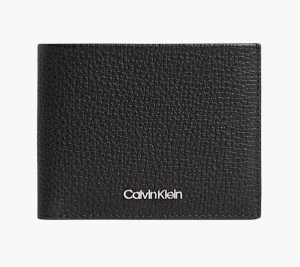 Calvin Klein Jeans Lompakko MINIMALISM BIFOLD Musta