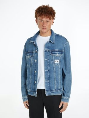 Calvin Klein Jeans Miesten farkkutakki, SLIM DENIM JACKET Indigo