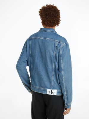 Calvin Klein Jeans Miesten farkkutakki, SLIM DENIM JACKET Indigo