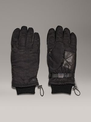 Calvin Klein Jeans Miesten Hanskat, TECH GLOVES Musta