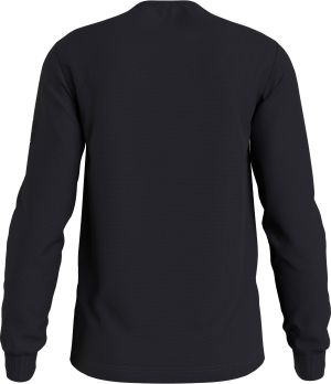 Calvin Klein Jeans Miesten Paita, MONOLOGO BADGE WAFFLE LS TEE Musta