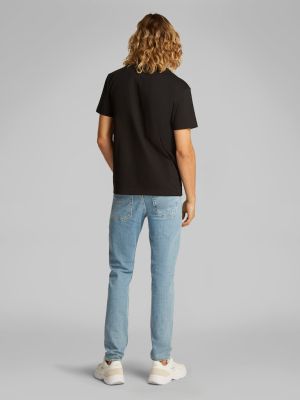 Calvin Klein Jeans Miesten T-paita  MONOGRAM T-SHIRT Musta