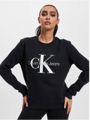 Calvin Klein Jeans naisten collegepaita, CORE LOGOSWEAT SHIRT Musta