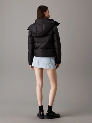 Calvin Klein Jeans Naisten Untuvatakki, DOWN SHORT PUFFER Musta