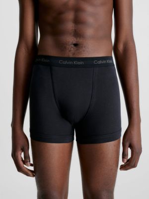 Calvin Klein Miesten Bokserit, Trunk 3-Pack Musta