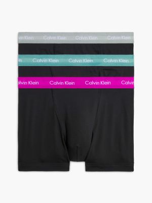 Calvin Klein Miesten Bokserit, Trunk 3-Pack Musta