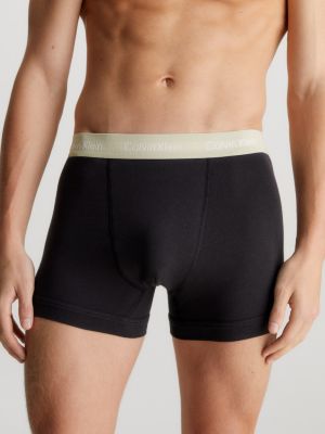 Calvin Klein Miesten Bokserit, Trunk 3-Pack Musta