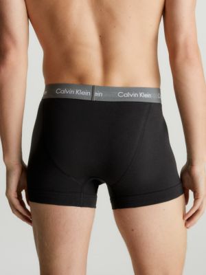 Calvin Klein Miesten Bokserit, Trunk 3-Pack Musta