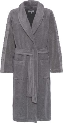 Calvin Klein Kylpytakki, Hooded Robe Vaaleanharmaa