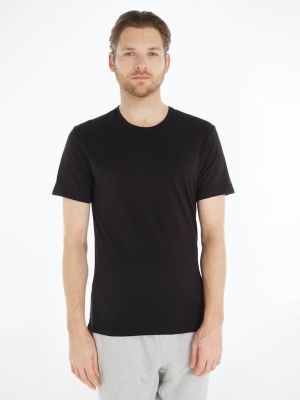 Calvin Klein Miesten T-paita, 2P SS CREW T-SHIRT NOS Musta