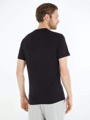 Calvin Klein Miesten T-paita, 2P SS CREW T-SHIRT NOS Musta