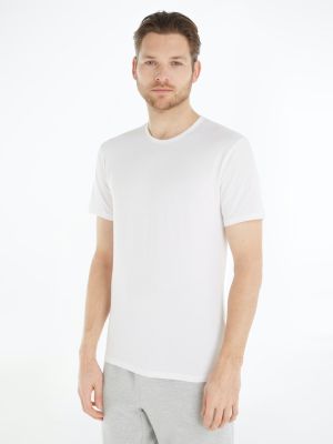 Calvin Klein Miesten T-paita, 2P SS CREW T-SHIRT NOS Valkoinen