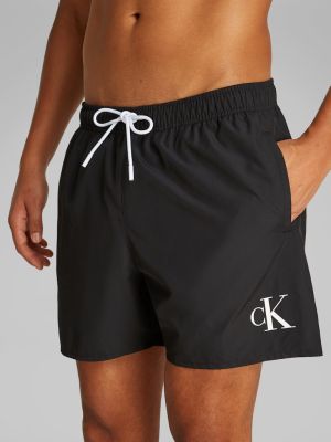 Calvin Klein miesten uimashortsit, MEDIUM DRAWSTRING Musta