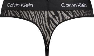 Calvin Klein Naisten Alushousut, CK MODERN THONG Musta