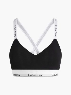 Calvin Klein Naisten Rintaliivit, LGHT LINED BRALETTE Musta