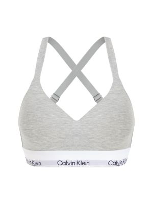 Calvin Klein Naisten Rintaliivit, LIFT BRALETTE Vaaleanharmaa