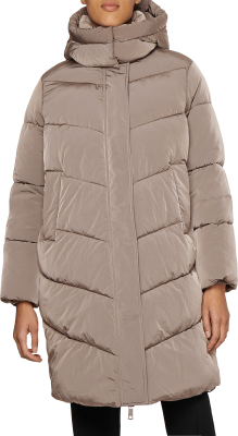 Calvin Klein Naisten Talvitakki, MODERN PADDED COAT Beige